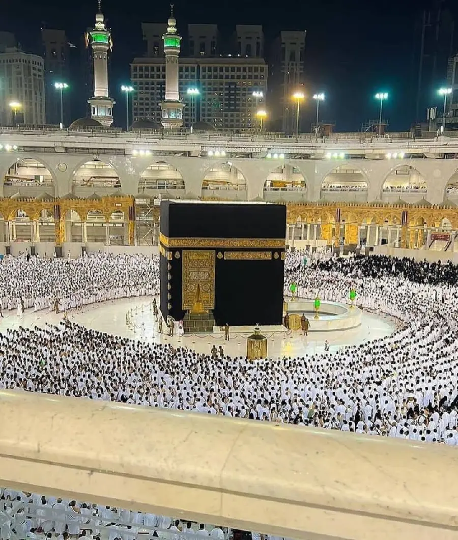 Kaaba Background for Religious Quotes and Islamic Content