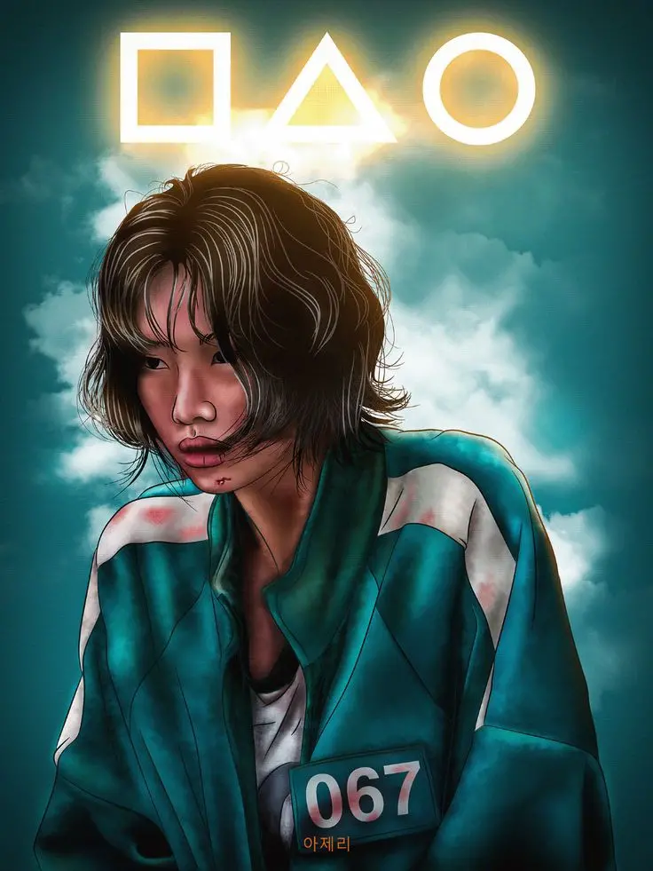 Download Squid Game Series Actors Fan Art Collection