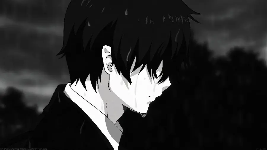 Sad Anime Boy Profile Picture