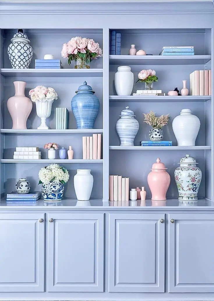 Blue interior design wallpaper HD