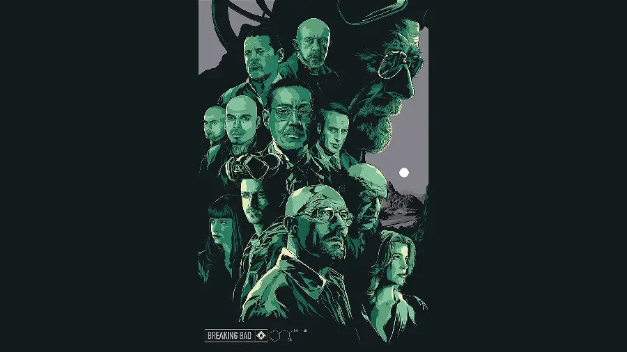 Breaking Bad Characters Portraits Gallery