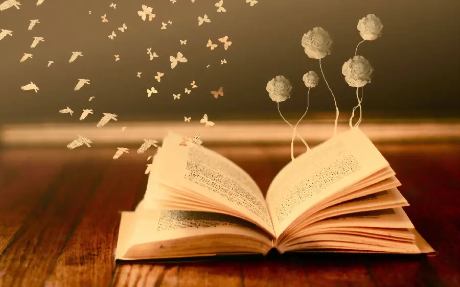 Artistic Book Cover Ultra HD Image for Wallpapers