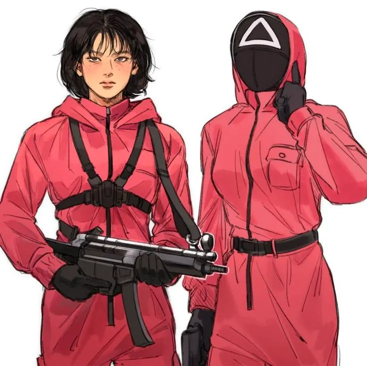 Squid Game Series Actors HD Wallpapers Collection