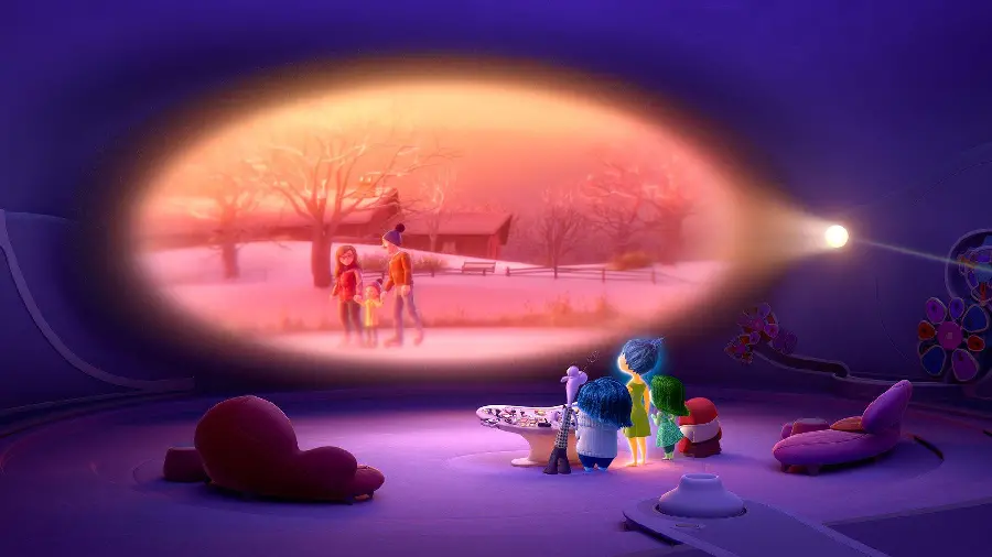 Inside Out Cartoon About Girl Named Riley and Her Emotions