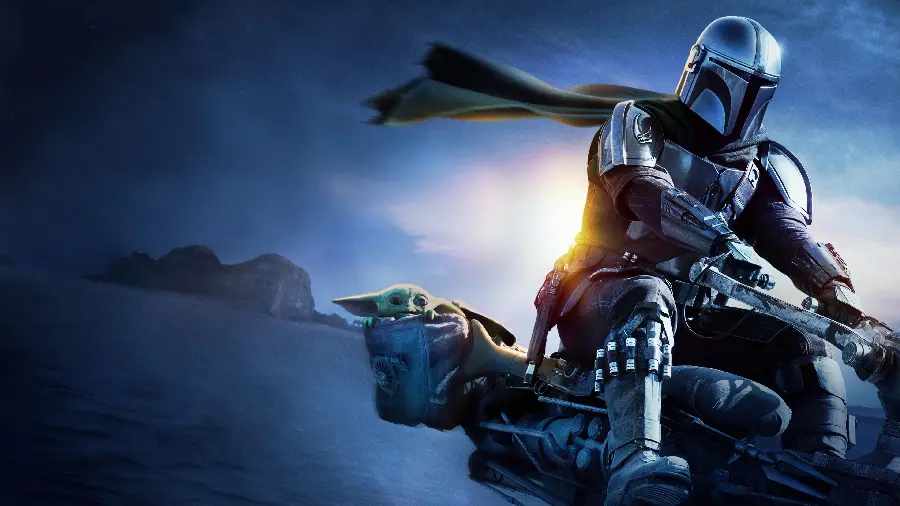 Din Djarin 4K Wallpaper From The Mandalorian TV Series