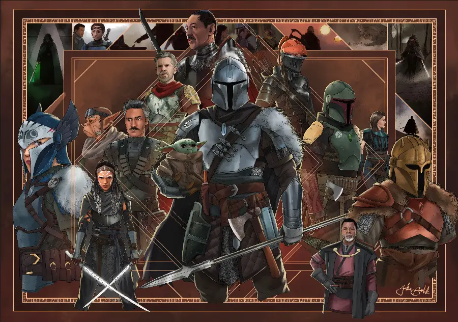 The Mandalorian TV Series HD Wallpaper Collection