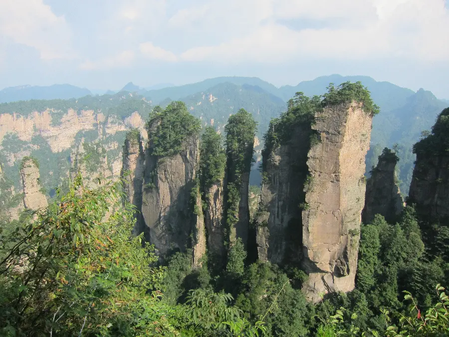 Zhangjiajie National Park China Avatar mountains photo