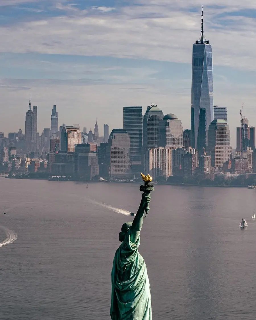 Statue of Liberty in America Photo for Political Content