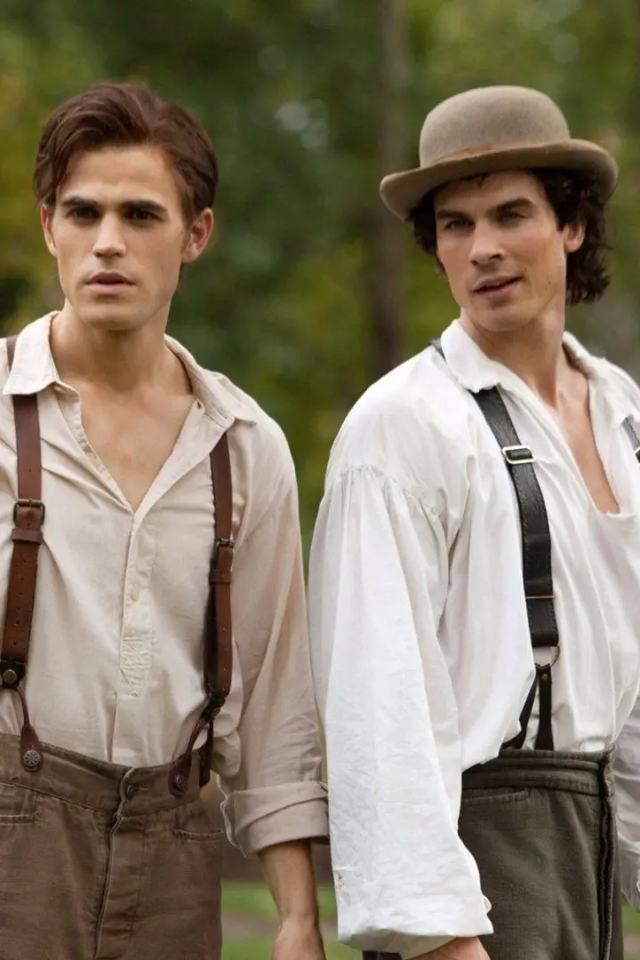 Ian Somerhalder and Paul Wesley Photo from The Vampire Diaries