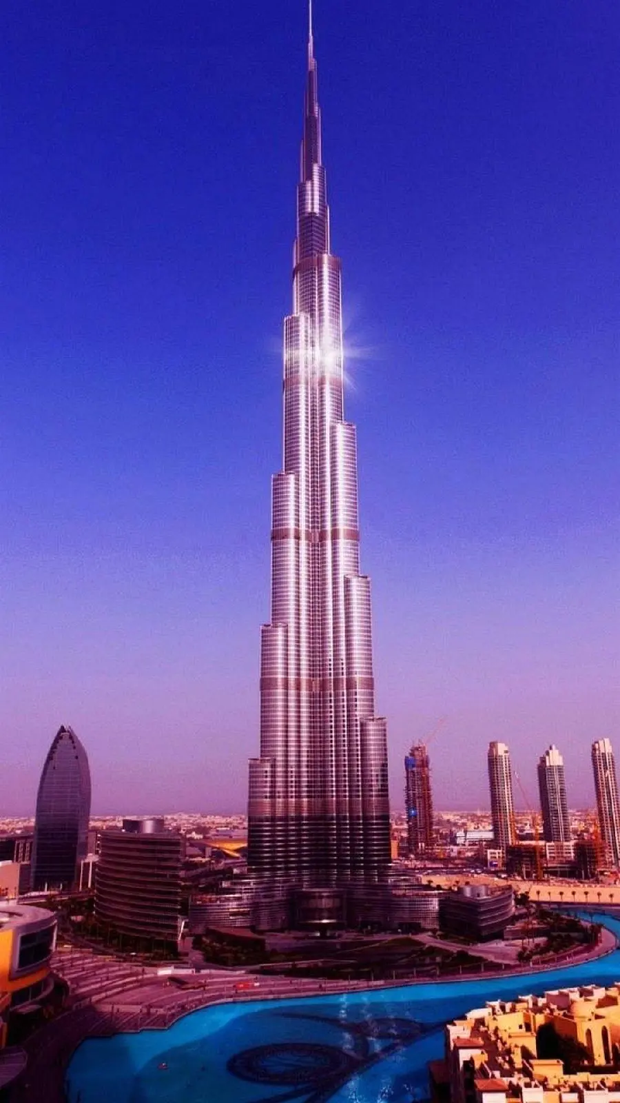 Download Burj Khalifa Dubai photo for mobile