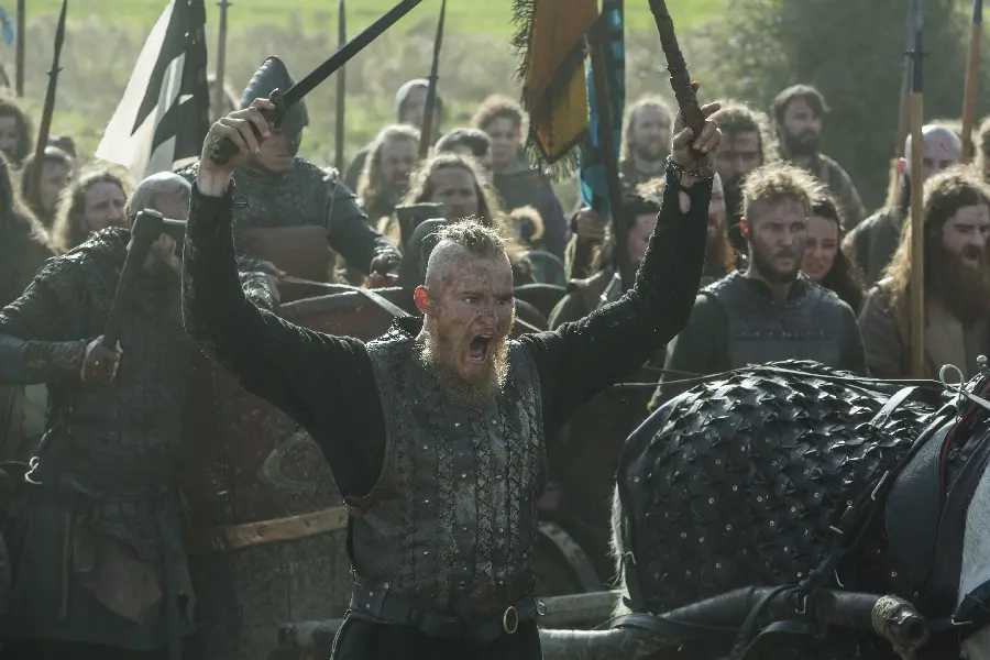 Alexander Ludwig as Bjorn Ironside in Vikings TV Series