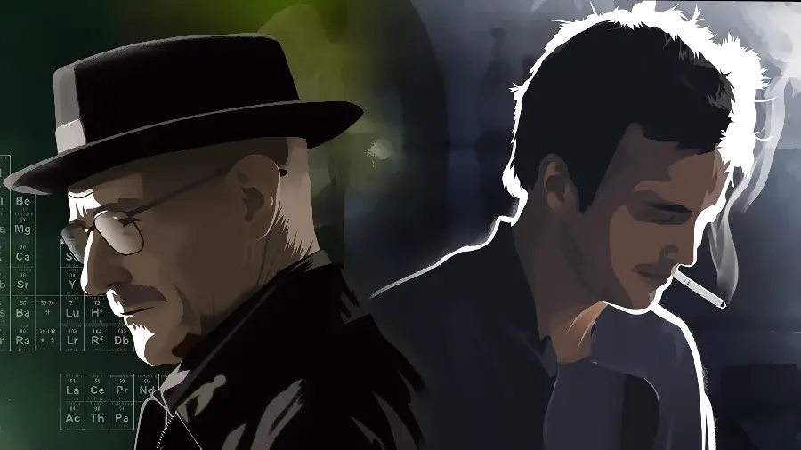 Breaking Bad Actors Portraits Gallery