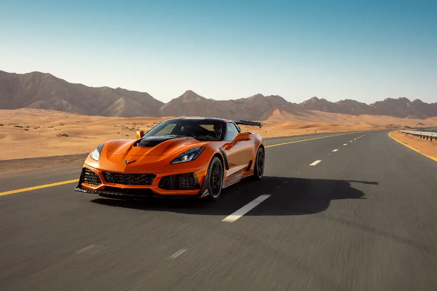 Chevrolet Corvette ZR1 supercharged American supercar
