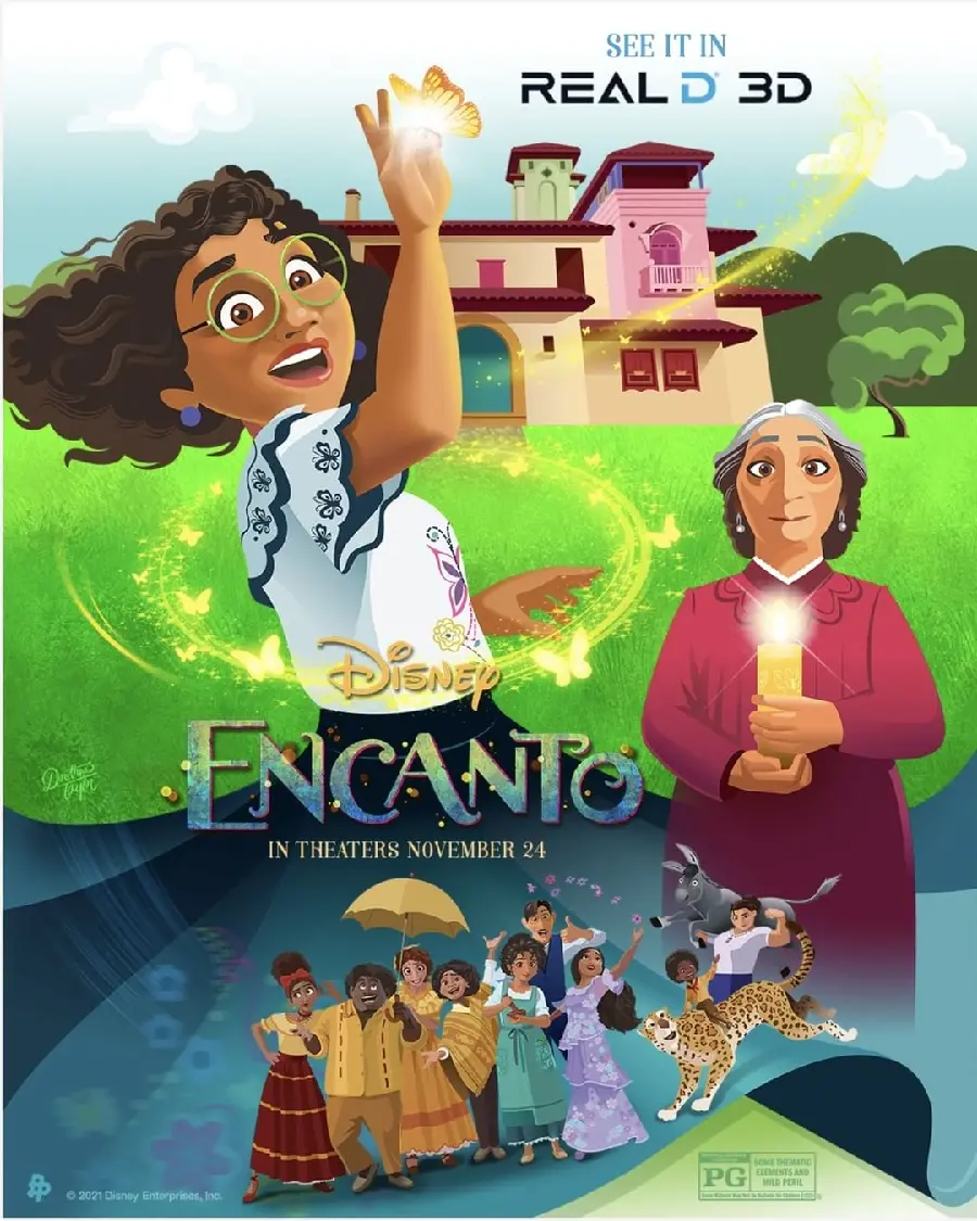 Latest high quality banner image from the enchanting movie Encanto