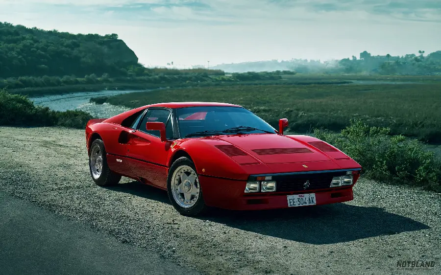 Ferrari 288 GTO Red Italian Supercar HD Photo