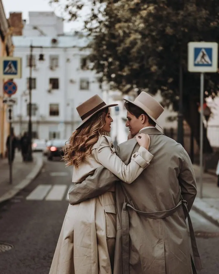 Luxury romantic couple profile picture without text in high quality