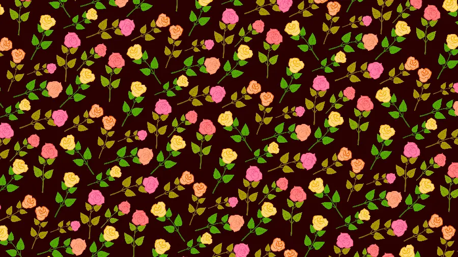Elegant Rose Flower Vector Wallpaper 4K Resolution