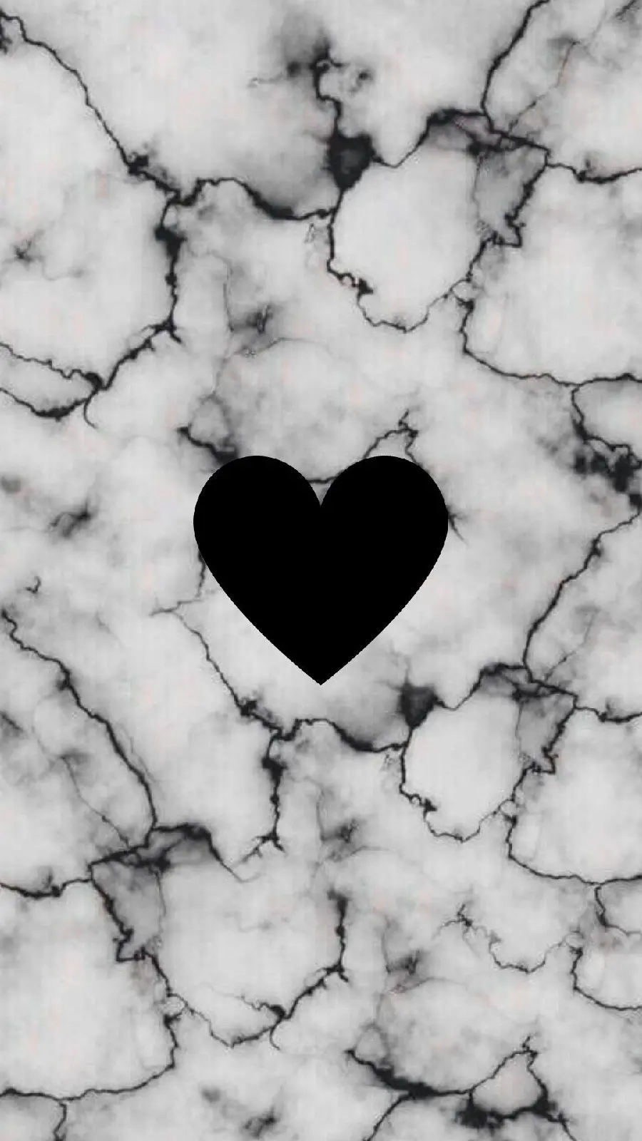 Black Heart for Sad Instagram Stories - Dark and Emotional