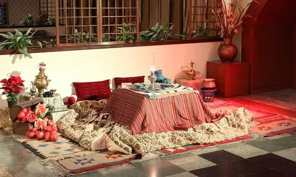 Yalda Night Korsi Decoration And Setup Photos