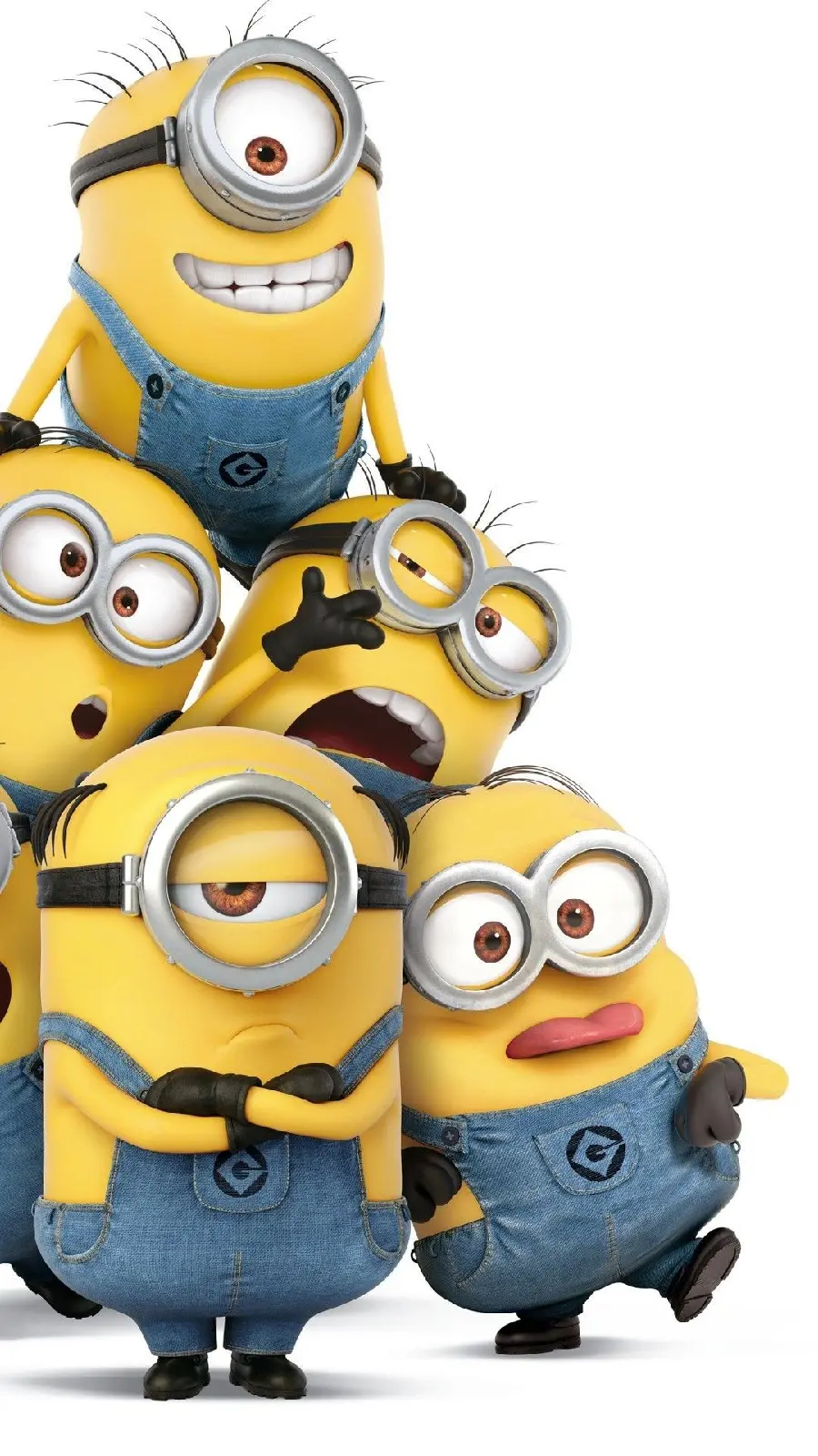 Group Minions Background Image With Multiple Characters
