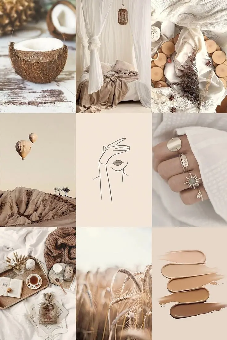 HD Cream Multi Piece Wallpaper