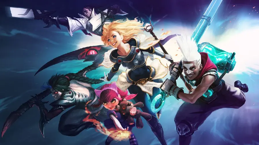 Ultra HD League of Legends animation 4K picture