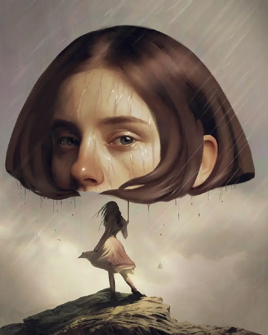 High Quality Sad Girl Profile Picture Without Text