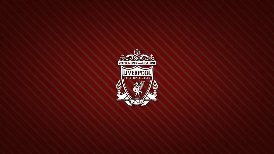 Liverpool FC Flag and Logo Wallpaper