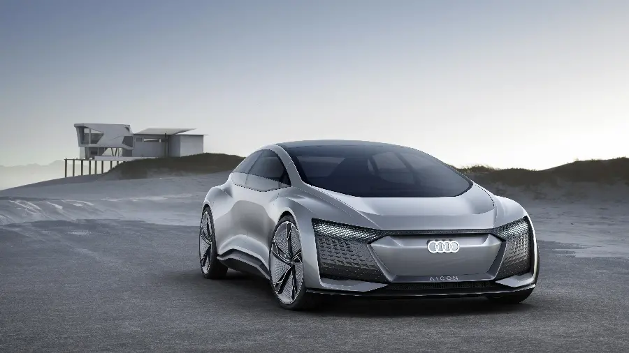 Audi Aicon concept car photo with autonomous technology