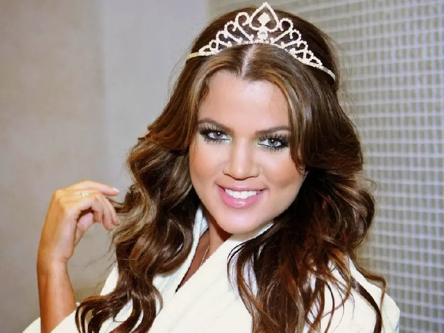 Vintage Khloe Kardashian Photo High Quality Retro Image