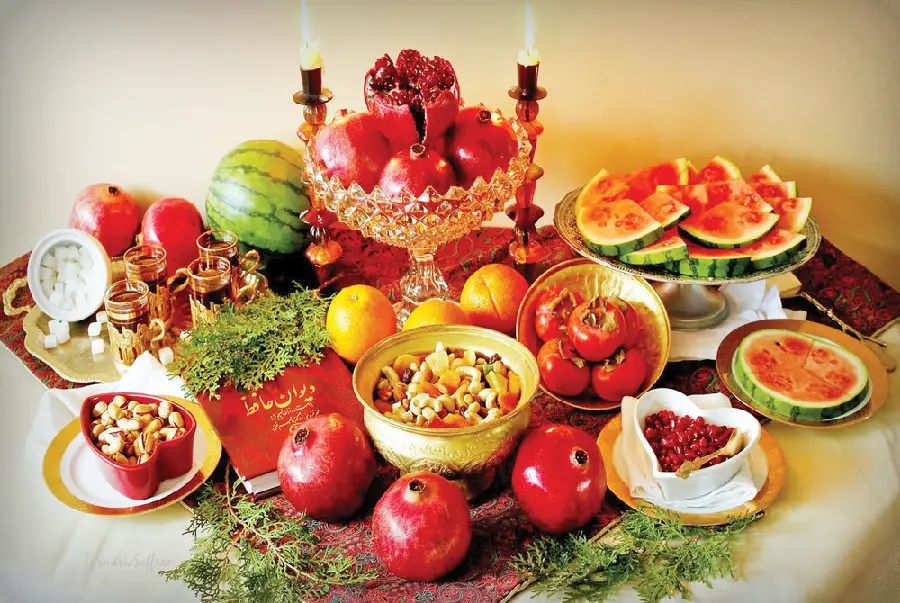 Download beautiful Yalda night celebration photo HD
