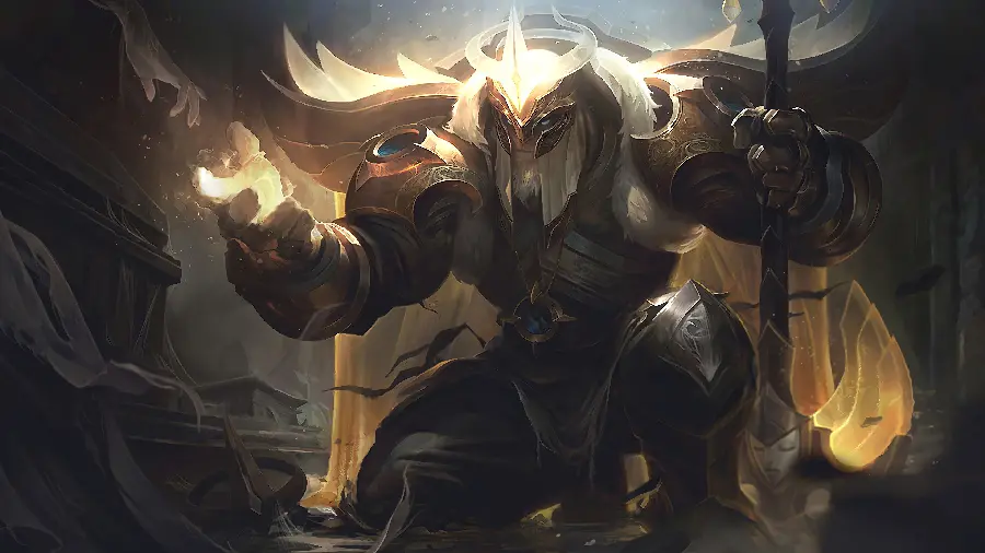 4K Yorick League of Legends Wallpaper