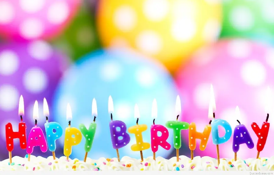 Beautiful high-quality birthday celebration image