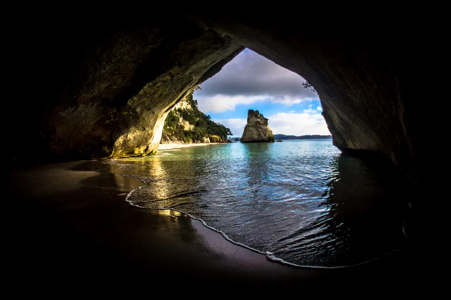 Stunning image of Algarve beaches in Portugal
