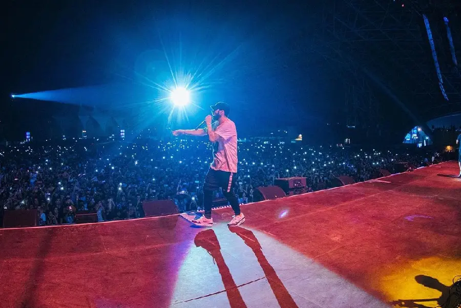 New Eminem concert image for rap fans