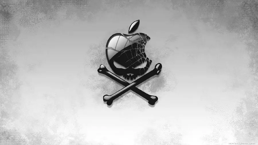 Bold Apple Logo Profile Picture for Men in High Quality