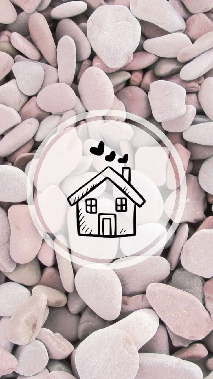 Pink Home Highlight Cover for Instagram Story