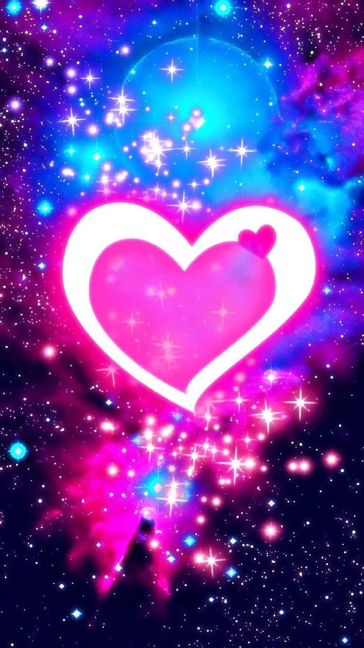 Galactic Heart Image for Stylish Social Media Stories