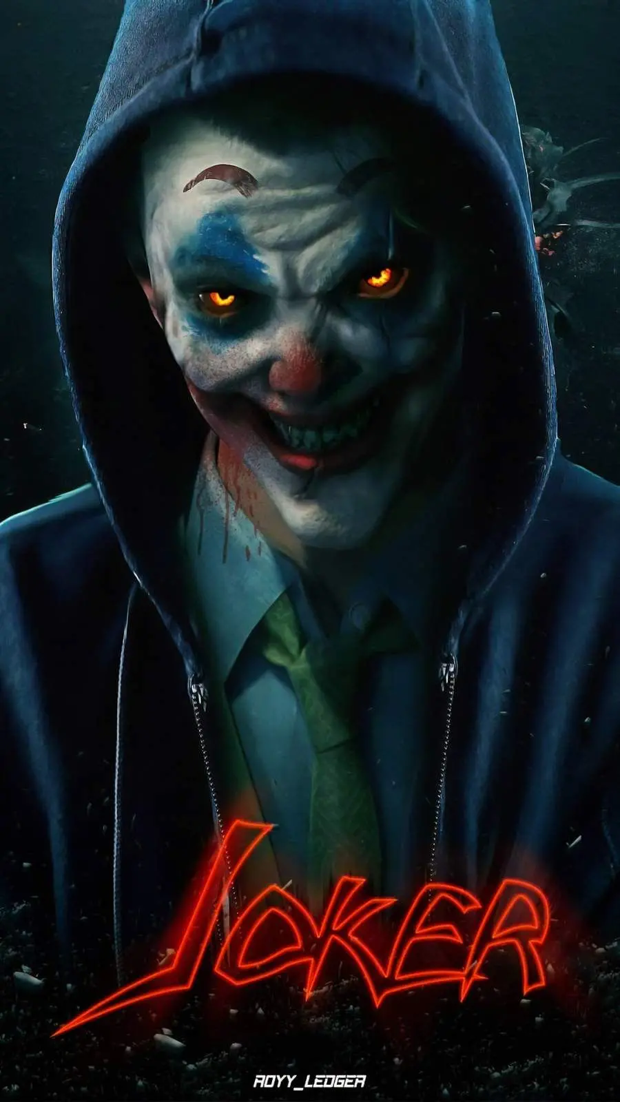 Joker Photo With Scary Quote For Dark Themes