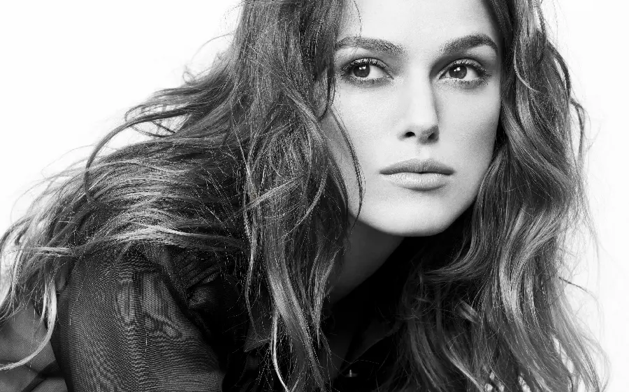 Keira Knightley with Long Hair - Classic Beauty