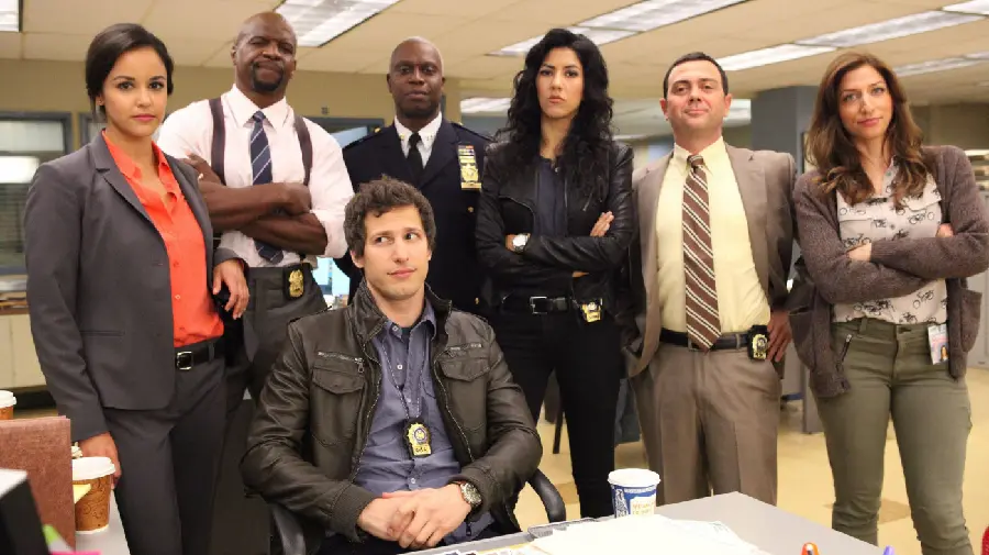 HD Quality Brooklyn Nine Nine Cast Photo