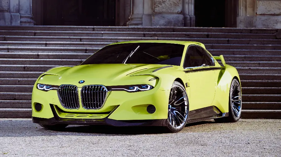 BMW CSL Car in 4K Quality Photo