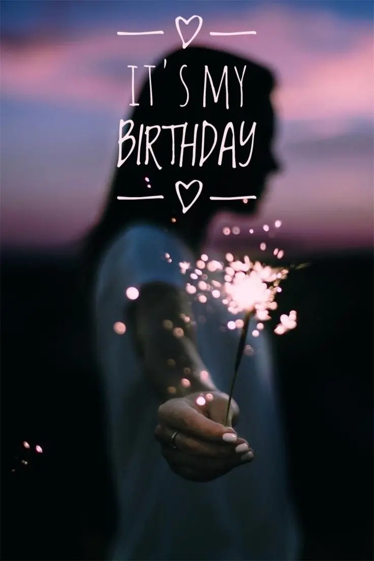 Download It's my birthday image for Instagram story