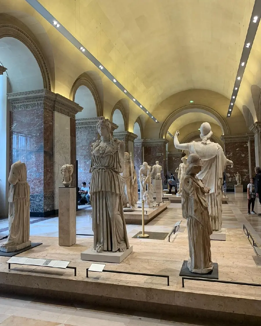 Louvre Museum Interior France Photo