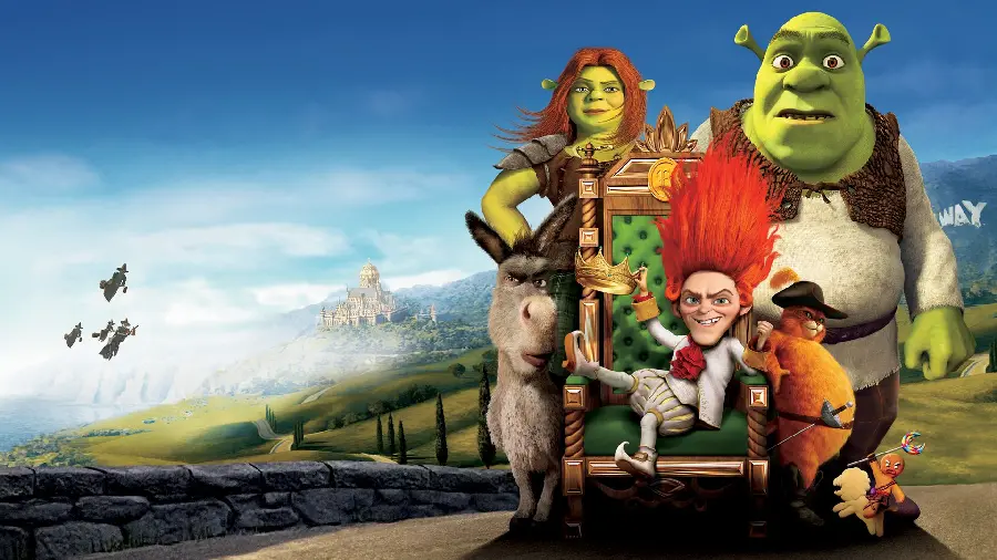 Shrek cartoon image from the legendary story in best quality