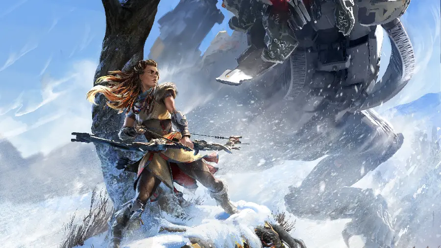 Horizon Zero Dawn Game Background in HD Quality