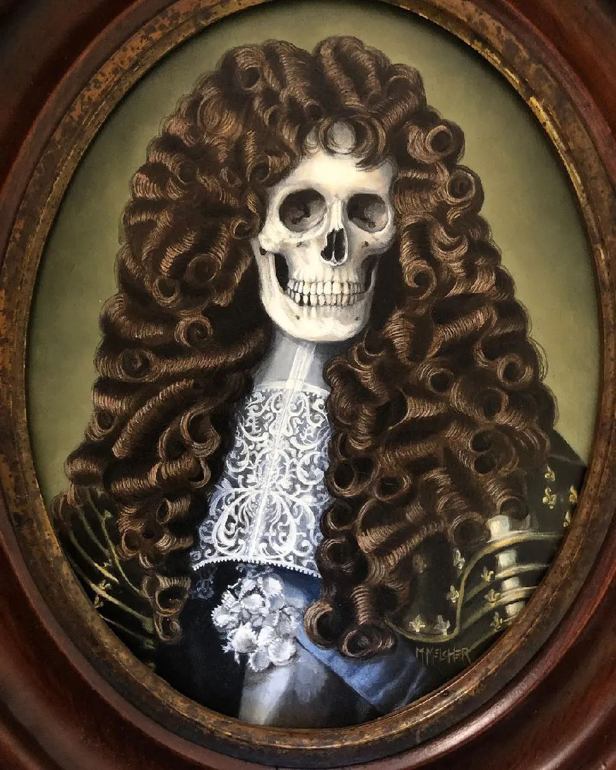 Vintage Skeleton Profile Picture in High Quality