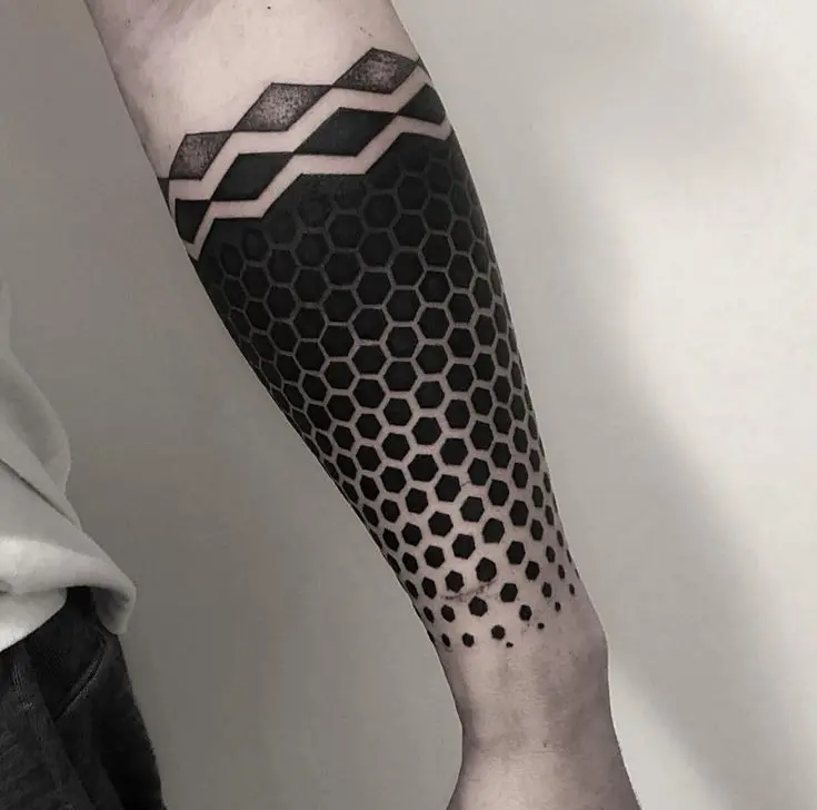Forearm Cover Up Tattoo Idea With Floral Design