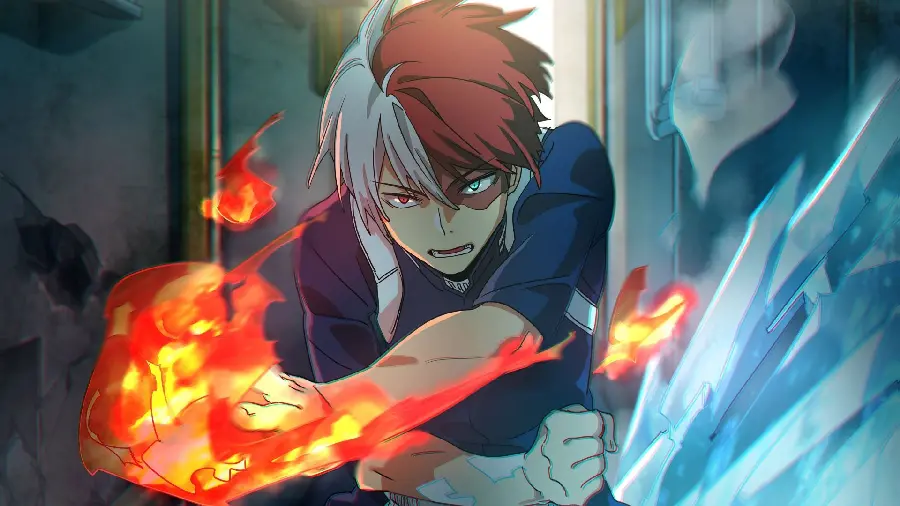 Shoto Todoroki UA High picture for anime fans