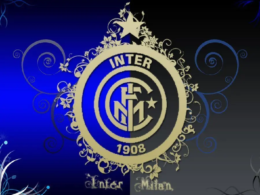 Inter Milan Logo Background HD Quality For Devices